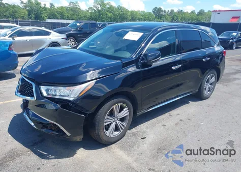 2020 Acura Mdx Standard z USA, uszkodzony, nr VIN 5J8YD4H37LL004130
